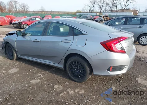 2018 Honda Civic Lx z USA, uszkodzony, nr VIN 19XFC2E58JE037887
